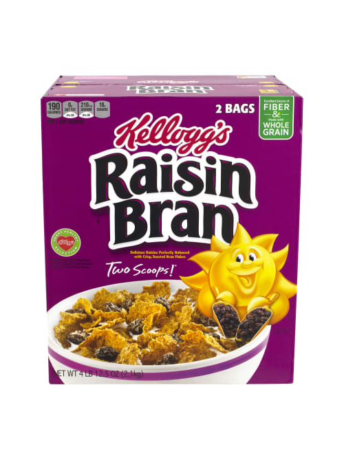 Kellogg S Raisin Bran Cereal 76 5 Oz Box Item 6230911