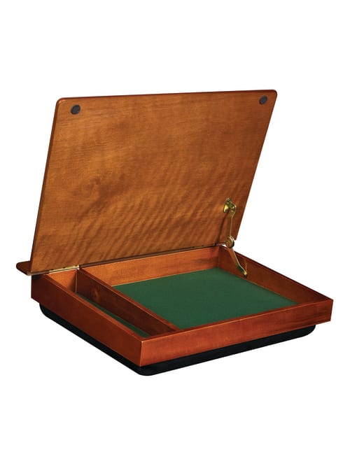 Lapgear Schoolhouse Lap Desk Mahogany Office Depot