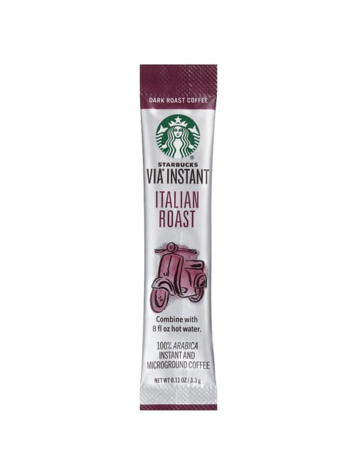 starbucks via ready brew italian roast coffee 0 1 oz carton of 8 item 623938