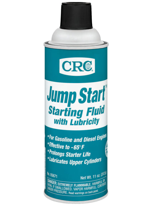 Crc Jump Start Starting Fluid With Lubricity 16 Oz Pack Of 12 Bottles Office Depot