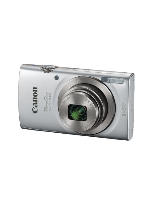 canon powershot elph 180 20 megapixel digital camera silver item 626151