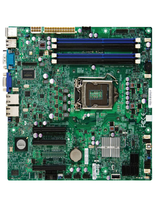 Supermicro X9scl Server Motherboard Intel Chipset Socket H2 Lga 1155 32 Gb Ddr3 Sdram Maximum Ram Ddr3 800pc3 6400 Ddr3 1066pc3 8500 Ddr3 1333pc3 10600 4 X Memory Slots Gigabit Ethernet 2