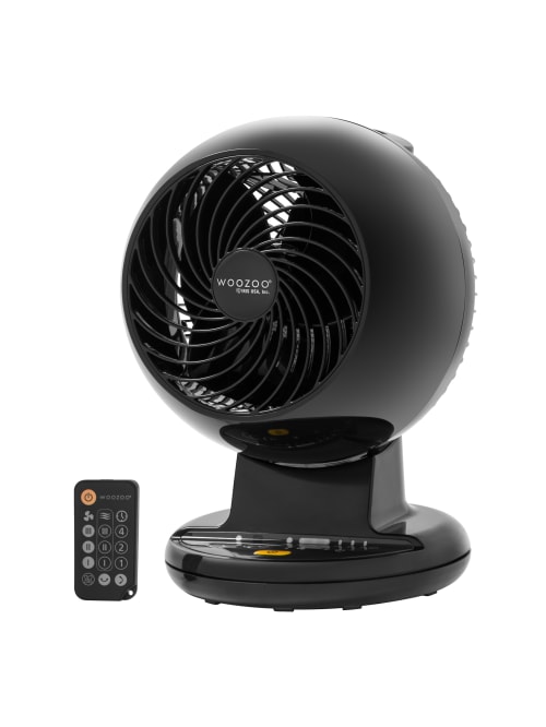 Iris Woozoo C15t Oscillating Fan Black Office Depot