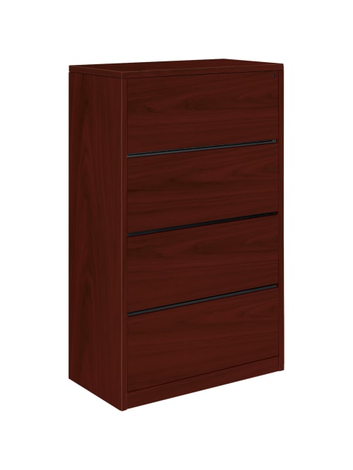Hon 10500 36 78 W Lateral 4 Drawer File, Wood File Cabinet 4 Drawer