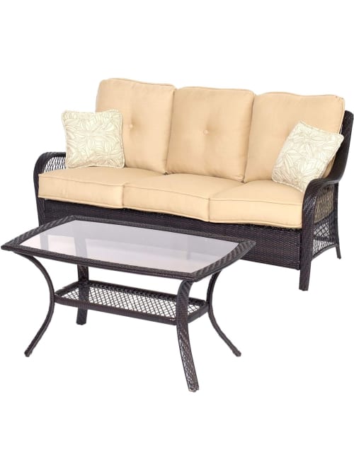 Hanover Strathmere 6 Piece Seating Set Crimson Red Office Depot