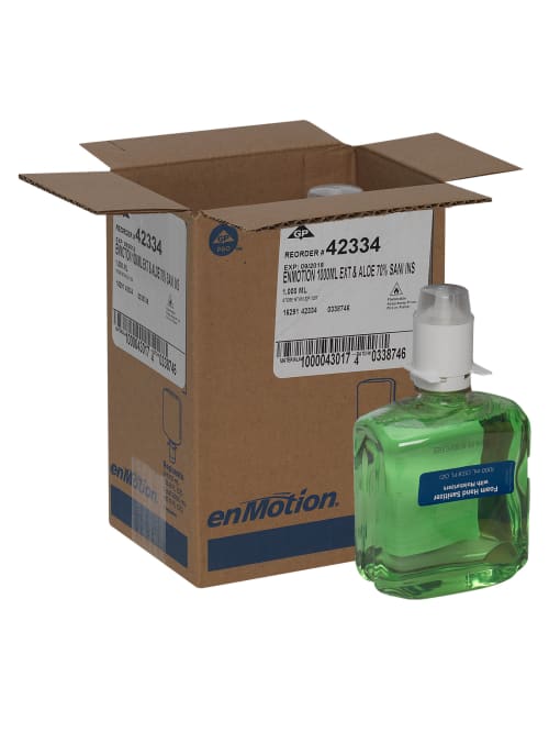 Enmotion By Gp Pro Gen2 Moisturizing Foam Hand Sanitizer Dispenser Refill 1000 Ml Case Of 2 Office Depot