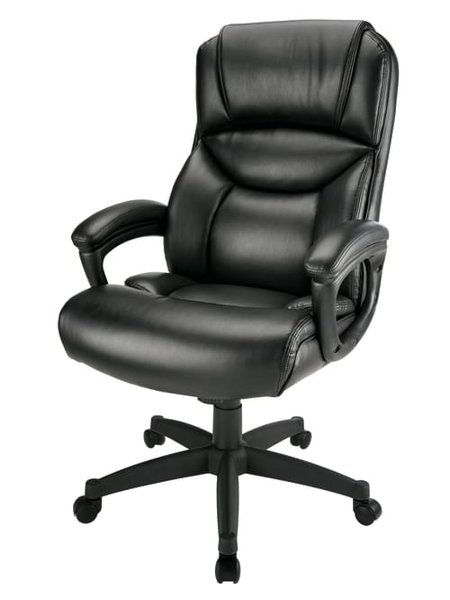 Realspace Fennington Off 67, Realspace Eaton Mid Back Bonded Leather Chairs