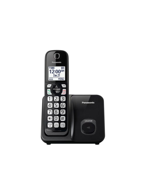 Panasonic Dect 6 0 Cordless Telephone 1 Handset Kx Tgd510b Office Depot