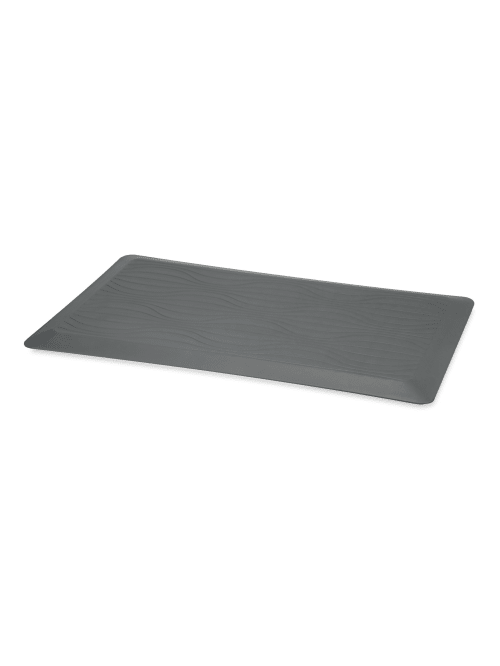Gaiam Anti Fatigue Mat 20 X 32 Gray Office Depot