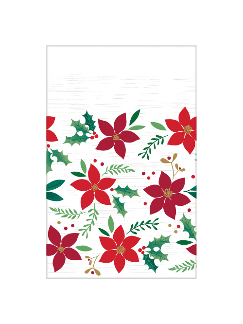 Amscan Christmas Table Covers 3pk Office Depot