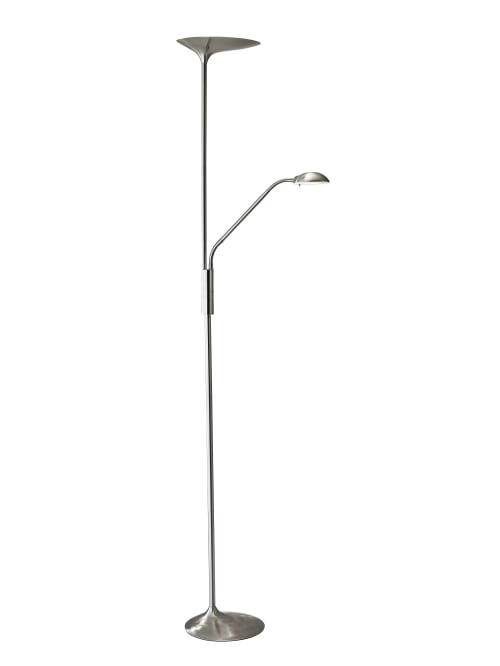 tall lamp with reading light
