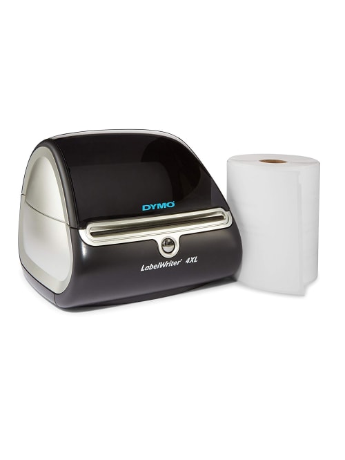 Dymo Labelwriter 4xl Label Printer Label Roll 4 W X 6 L Rectangle White Pack Of 2200 Item 6482995 - Dymo label printer 4xl