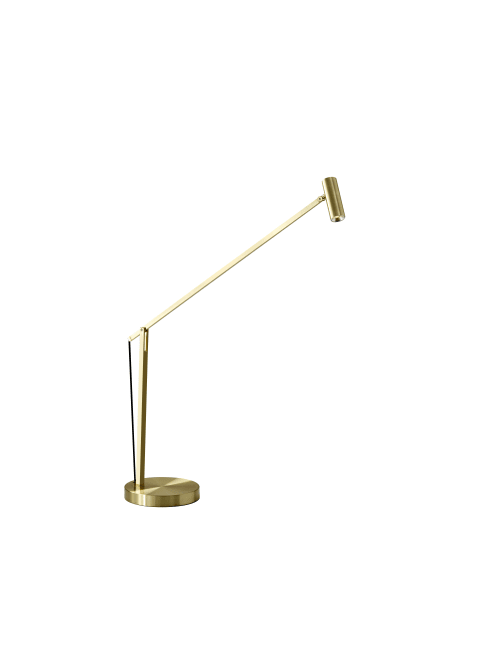 gold office lamp