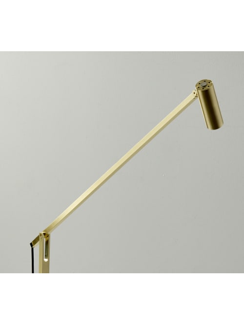 brushed gold desk lamp