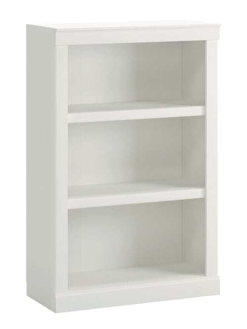 Realspace 45 H 3 Shelf Bookcase Arctic White Office Depot < image 1 of 3 >. realspace 45 h 3 shelf bookcase arctic white item 6541535