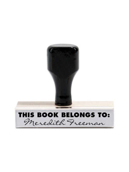 Custom Traditional Rubber Stamp 12 X 3 Impression Office Depot