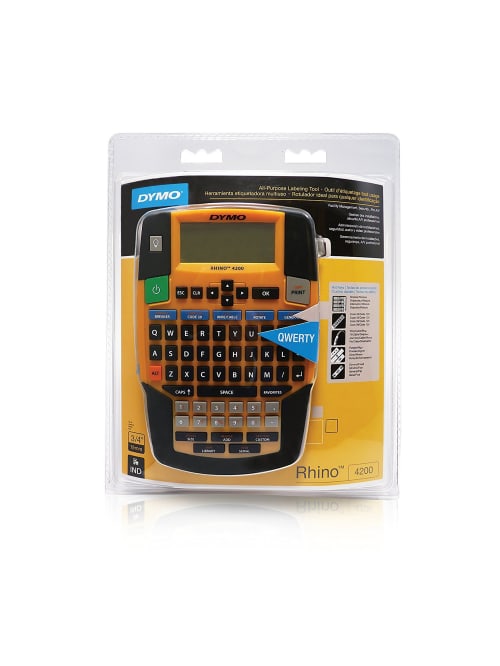 Dymo Rhino 4200 Industrial Labeler Office Depot