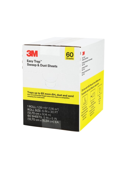 3m Easy Trap Duster Sweep And Dust Sheets 5 X 6 X 30 60 Sheets Office Depot