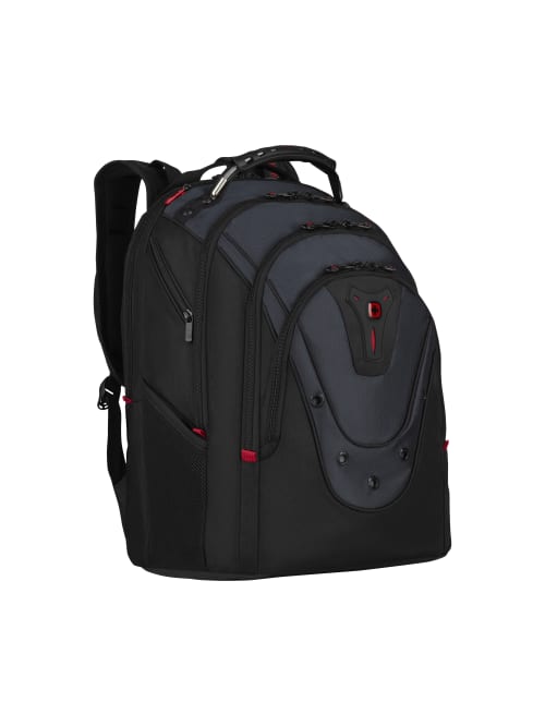 Wenger Ibex Backpack With 17 Laptop Pocket Blackblue Office Depot