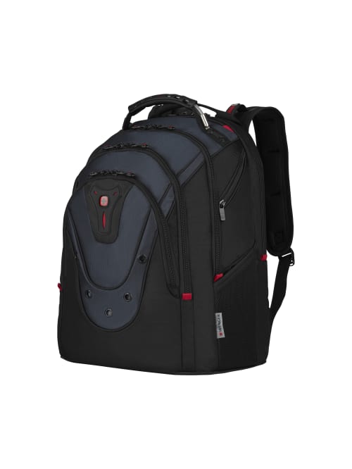 Wenger Ibex Backpack With 17 Laptop Pocket Blackblue Office Depot