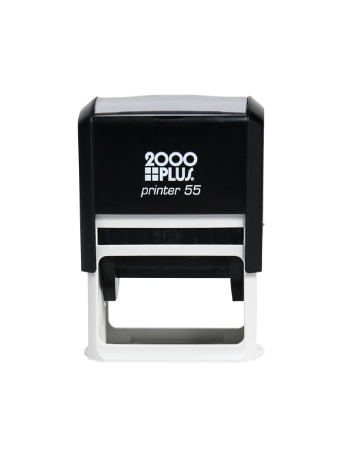 Custom 2000 Plus Self Inking Stamp P55 1 12 X 2 14 Impression Office Depot