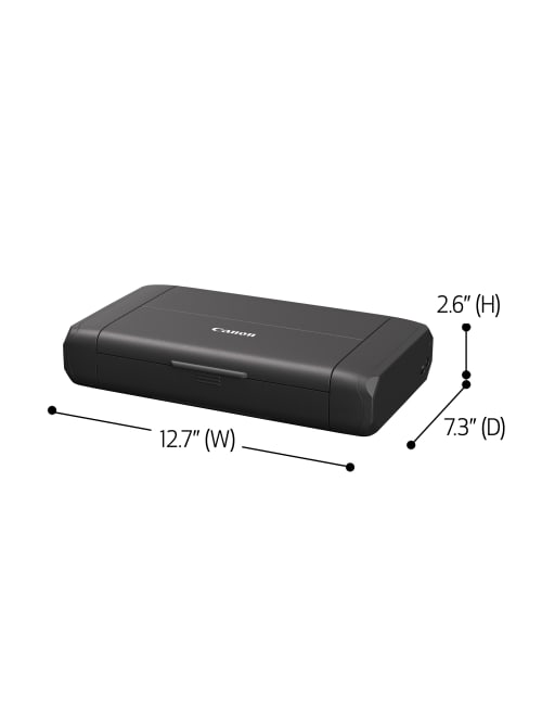 canon pixma tr150 printer color ink jet legal up to 9 ipm mono up to 5 5 ipm color capacity 50 sheets usb 2 0 wi fi n with