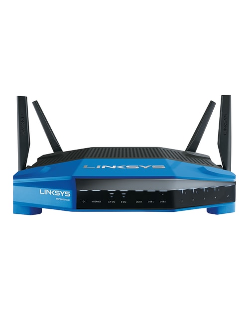 Linksys Dual Band 802 11ac Wireless Gateway Router Wrt3200acm Office Depot