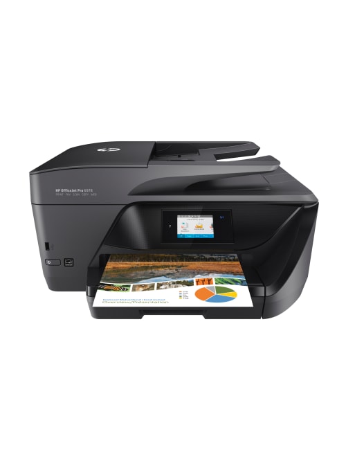 HP OfficeJet Pro 6978 All-in-One Inkjet Color Wireless Printer