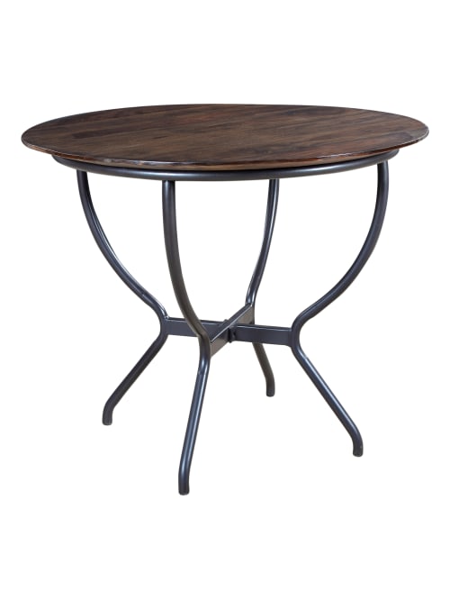 Coast To Round Cafe Table Brown, Small Round Cafe Style Table