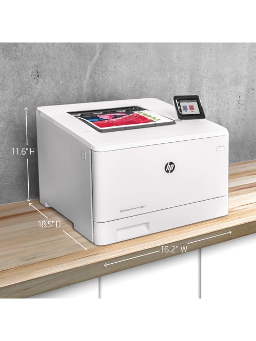 Hp M454dw Laserjet Pro Wireless Printer Office Depot