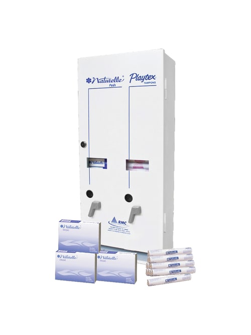 Rochester Midland Sanitary Napkin Dual Dispenser Office Depot