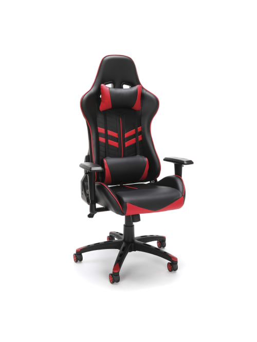 Essentials Racing Style Gaming Chair Red Office Depot