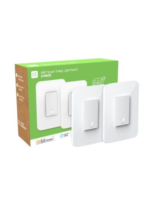 Wemo Smart Light Switch Light Switch Wireless White Pack Of 2 Item 6803474