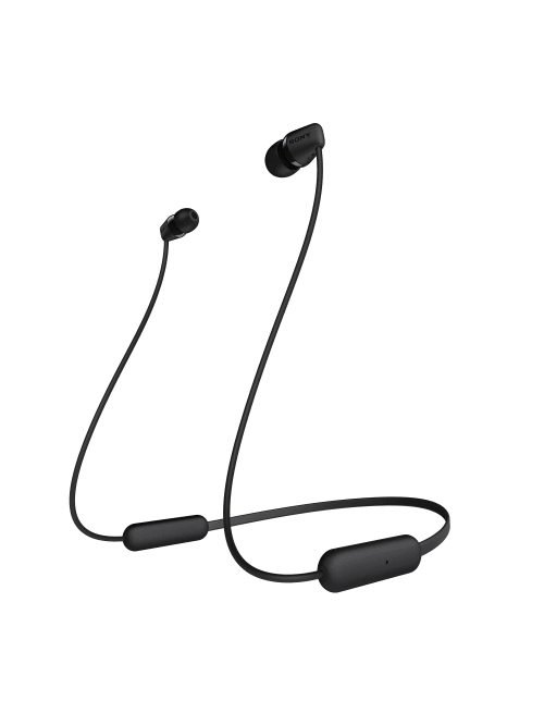Sony Wic0 Wireless Earbuds Black Office Depot