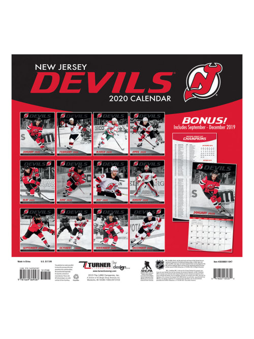 new jersey devils calendar