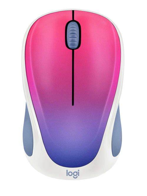 Logitech Design Wireless Mouse Blue Blush Office Depot
