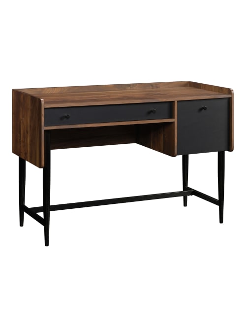 Sauder Harvey Park Desk 46 12 W Grand Walnut Office Depot
