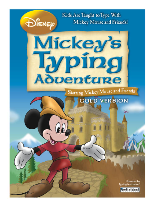Disney Mickeys Typing Adventure Gold Disc Office Depot