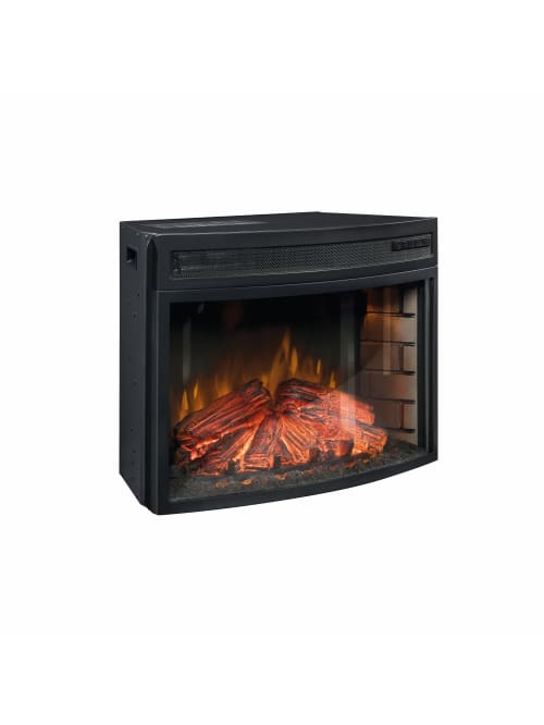 Sauder Palladia Curved Fireplace Insert Office Depot