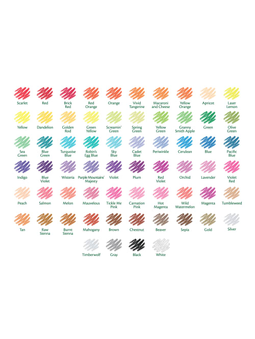 Pencils 3 3mm Colored Lead 64st Assorted Office Depot Vivid imaginations crayola colored pencils 50 count. crayola kids color choice short color pencil set box of 64 item 689765