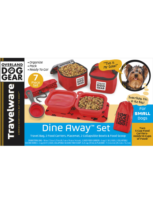 Overland dog gear dine away bag clearance