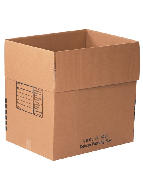 Office Depot Brand Deluxe Moving Boxes 24 X 18 X 24 Kraft Pack Of