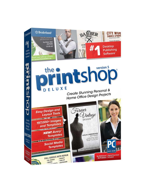 Encore The Print Shop Deluxe 5 0 Windows Office Depot