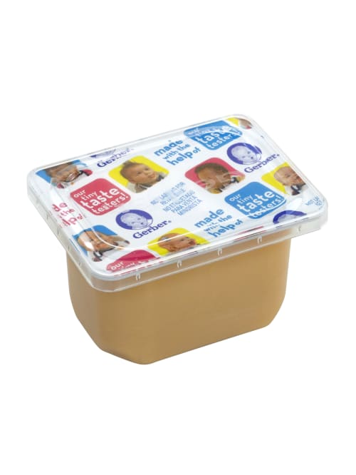 Gerber 2nd Foods Banana Baby Food 4 Oz 2 Tubs Per Pack Box Of 8 Packs Office Depot