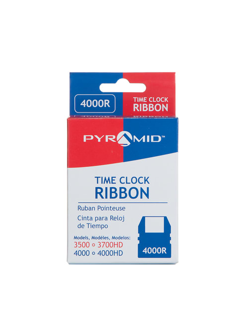 Pyramid Time Clock Replacement Ribbon For 35003700 Models I Office Depot