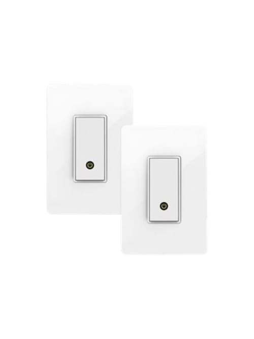 Wemo Smart Light Switch Light Switch Wireless 802 11n 2 4 Ghz Pack Of 2 Item 7009135