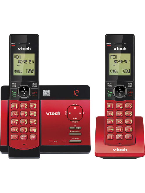 Vtech Cs5129 26 Dect 6 0 Expandable Cordless Phone With Digital Answering System Office Depot The answering machine records unanswered calls when it is activated. vtech cs5129 26 dect 6 0 expandable cordless phone with digital answering system item 704825