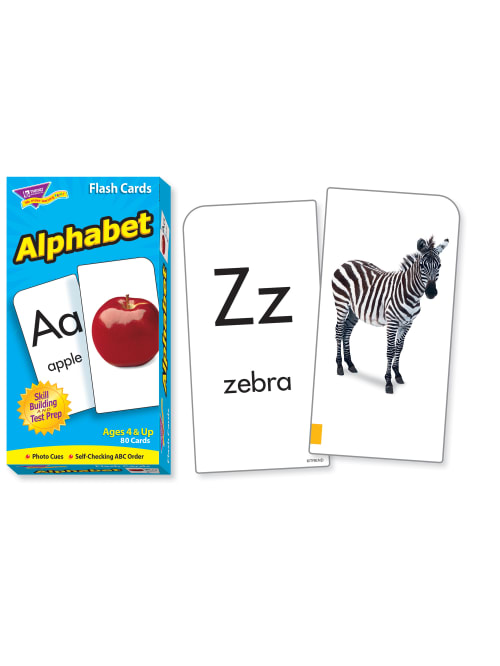 Trend Alphabet Skill Drill Flash Cards 6 X 3 12 Pre K To Grade 1 Set Of 80 Office Depot