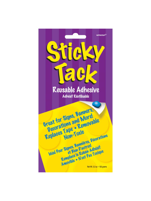 Amscan Sticky Tack 5 33 Oz Pack Of 5 Office Depot