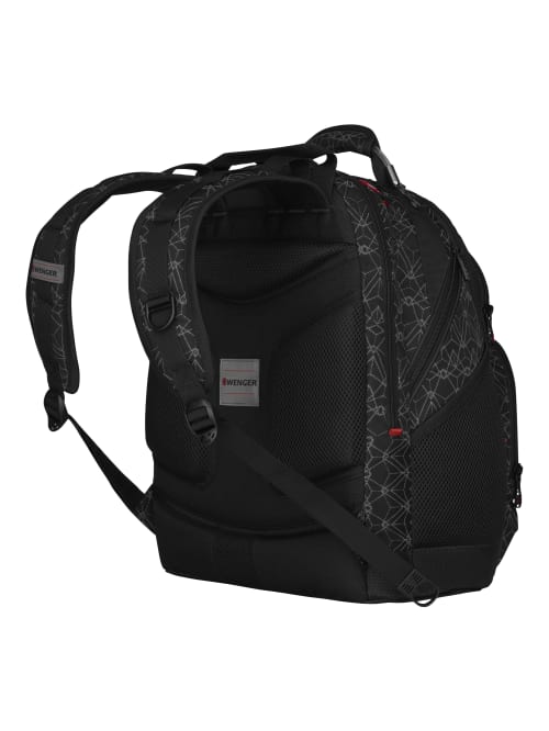 Wenger Synergy Backpack With 16 Laptop Pocket Black Reflective Office Depot